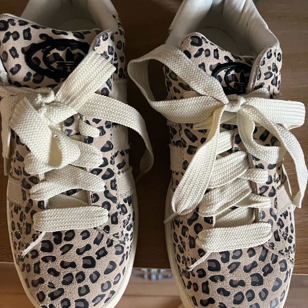 ADIDAS Leopard Print Sneakers - Picture 2 of 10